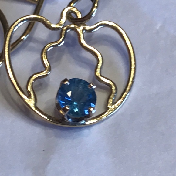 ———SOLD——————EARRINGS 14K ARTIST DESIGNED - Picture 2 of 16